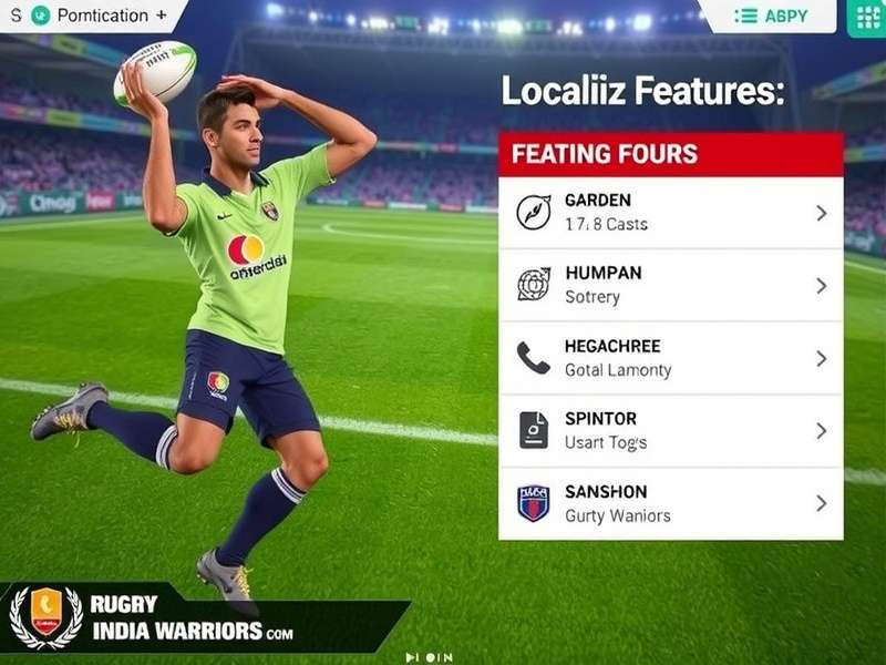 Rugby India Warriors Game Screenshot